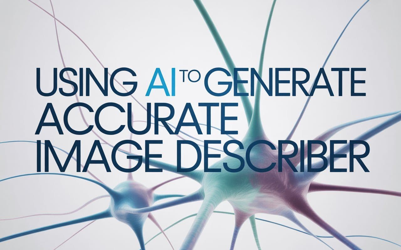 Using AI to Generate Accurate Image Describer - Featured image